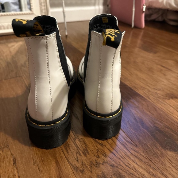 White doc marten boots - Picture 3 of 4